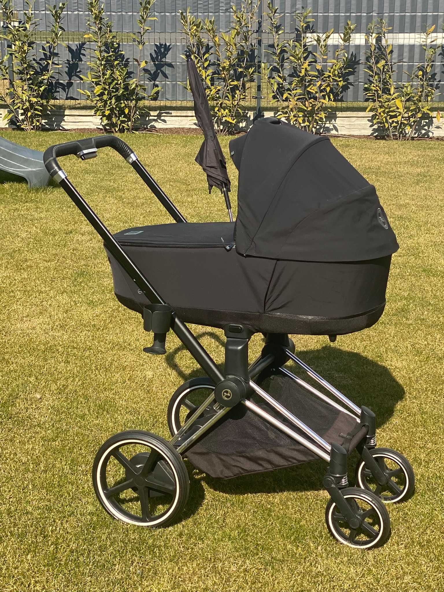 Wózek Cybex e-Priam 2w1 - gondola i spacerówka, napęd elektryczny