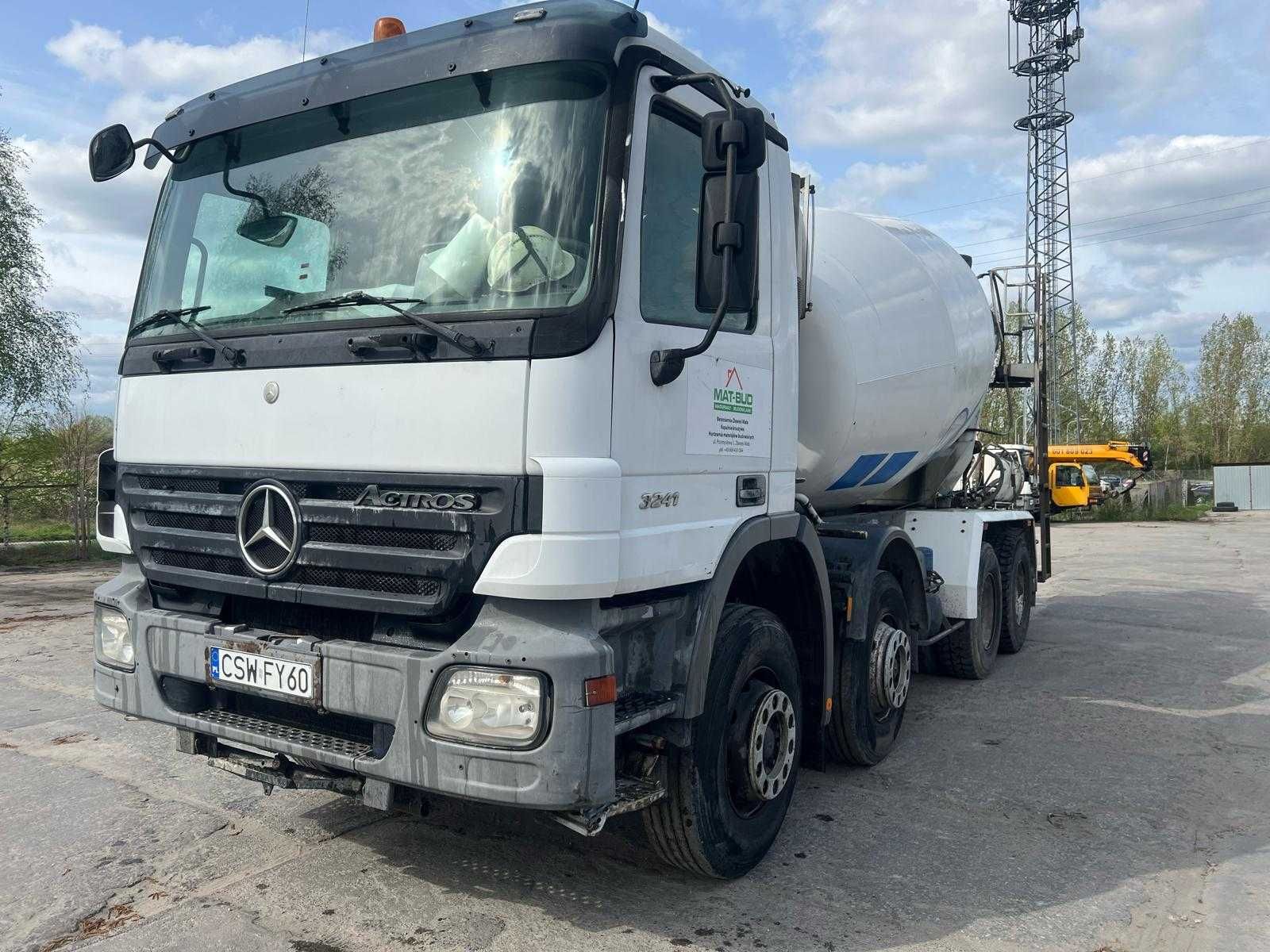 Betonomieszarka Mercedes ACTROS 3241