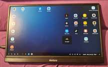 Przenośny monitor dotykowy 16 cali do smartfona, PC, laptopa