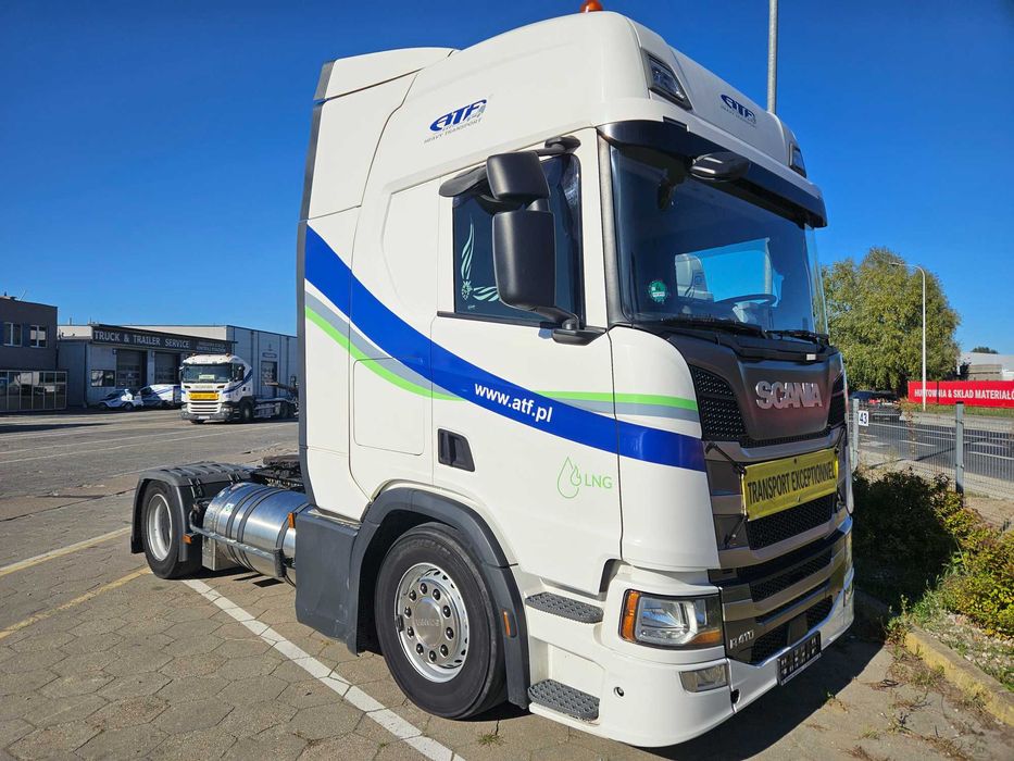 Scania R 410 A4x2LB LNG po kontrakcie serwisowym
