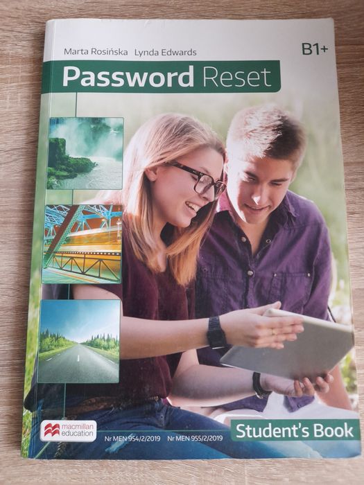 Password reset b1+ podręcznik