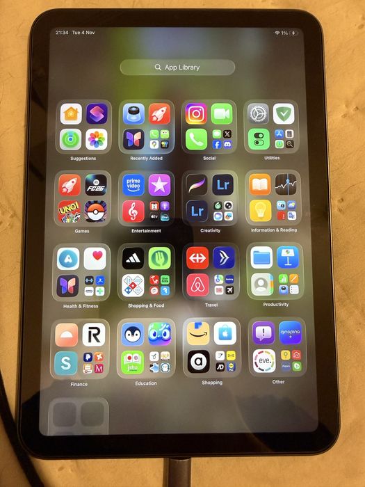 iPad mini 6 + apple pencil (como novo)