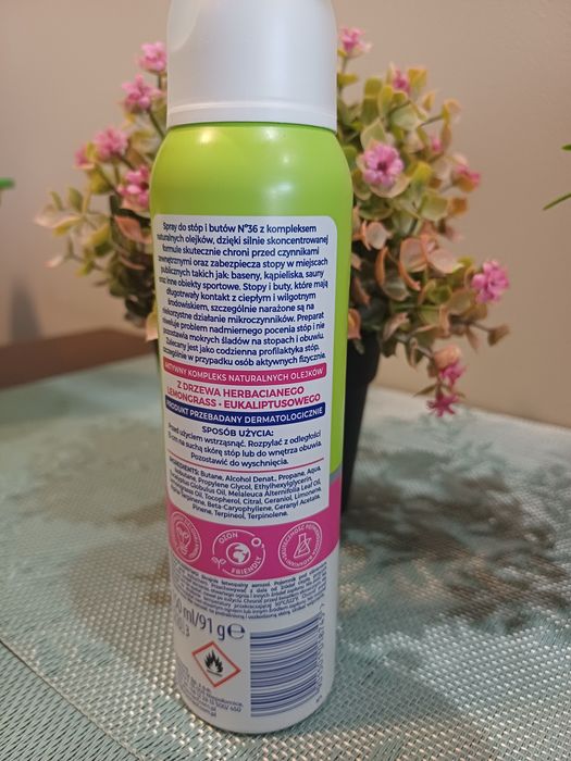 N°36 spray do butów i stóp