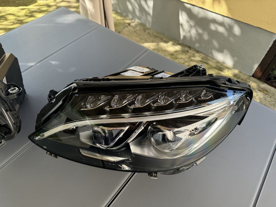Mercedes C205 FULl LED ILS Lewy Prawy Reflektor Lewa Prawa A205 W205