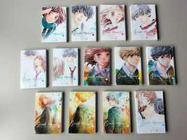 Manga - kompletna seria ŚCIEŻKI MŁODOŚCI 1-13, szkolne życie /romans