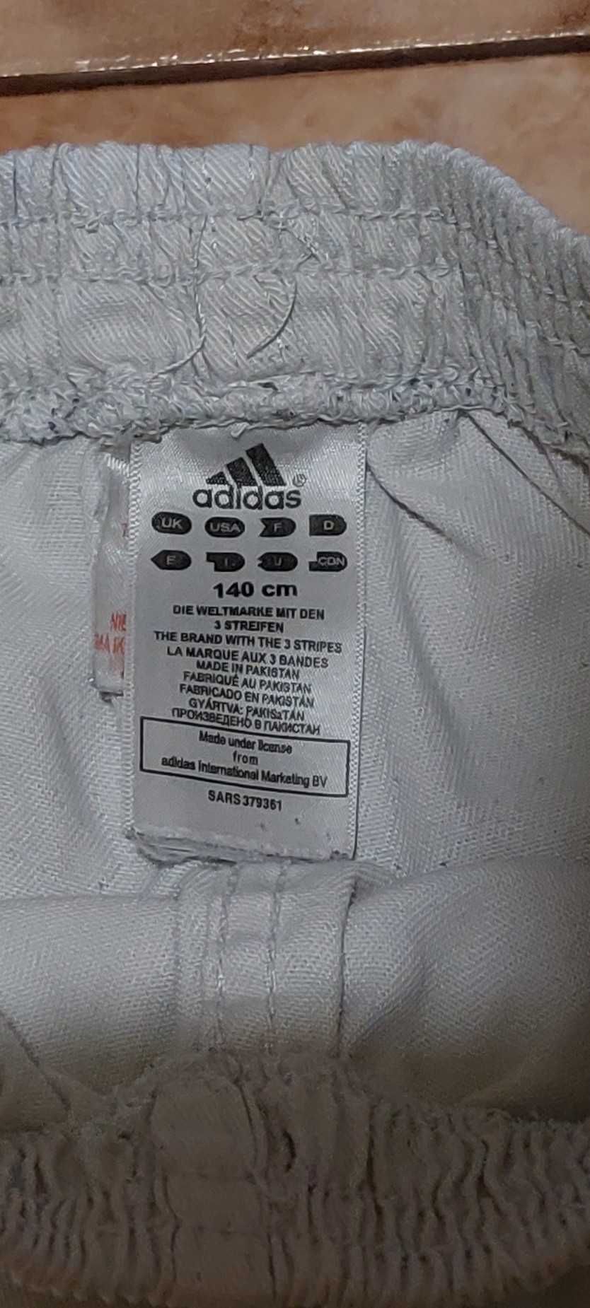 Детское Кимоно Adidas (140 см) Куртка+Штаны+Пояс