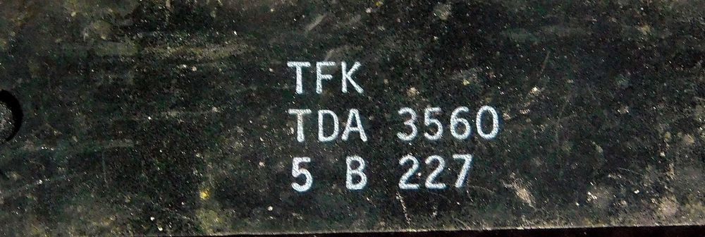 układ scalony TDA3560 do przetwarzania sygnałów wideo [033]