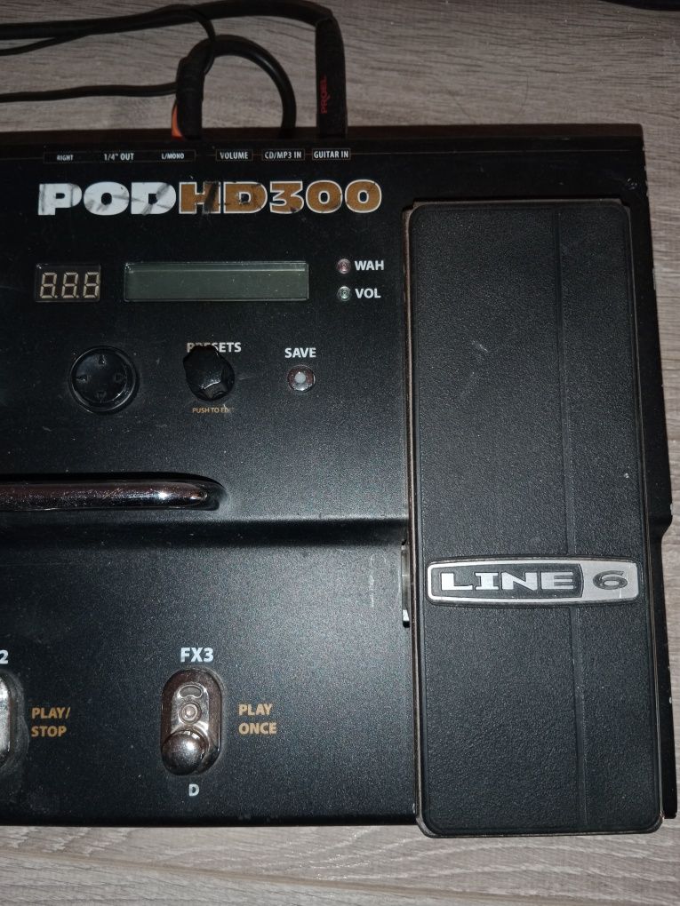 POD HD300 Line6 multiefekt