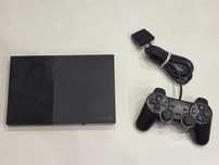 PS2 Playstation 2 slim stan nieznany konsola + pad tani do naprawy