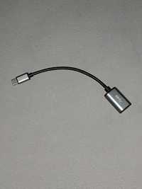Adapter, przejściówka USB - C kabel, przewód USB żeński