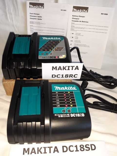 Зарядное Устройство Makita DC18RC D.C. = 7.2V-18V (ОРИГИНАЛ 100%)