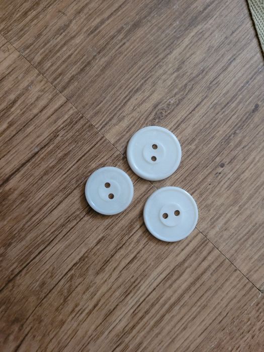 Zestaw guziki i 2 zamki