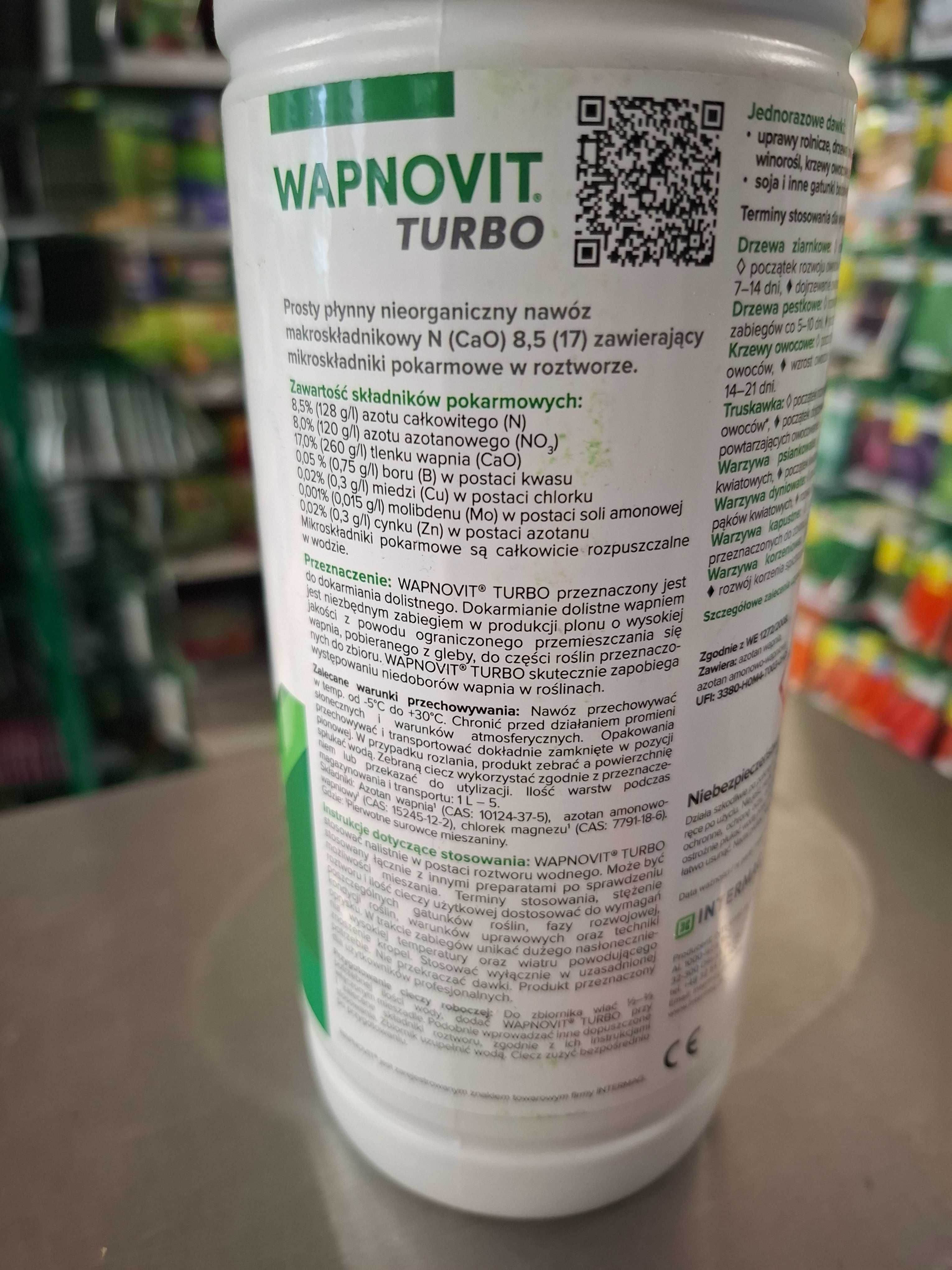 Wapnovit turbo 1l INTERMAG