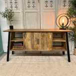 Komoda  Berlin drewno mango i stal 175 cm