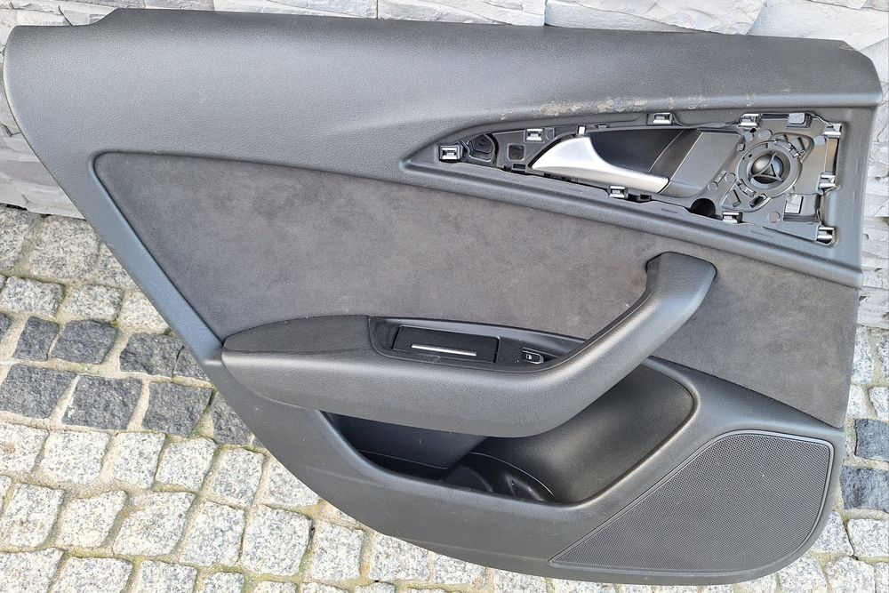Siedzenia fotele kanapa audi a6c7 kombi alcantara