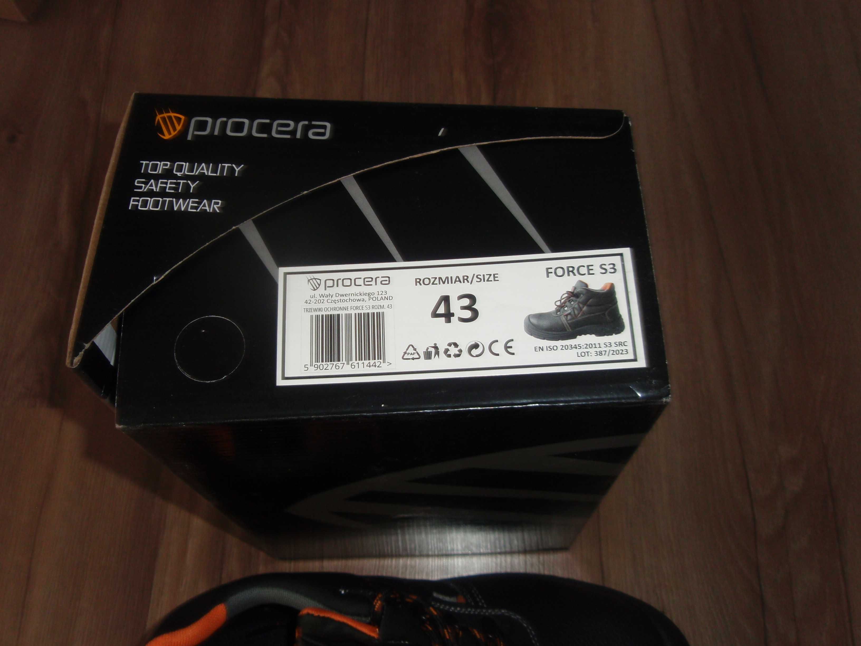 buty robocze rozmiar 43