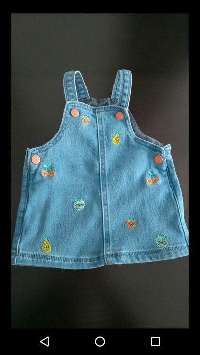 Sukienka ogrodniczka dla dziewczynki 5 10 15