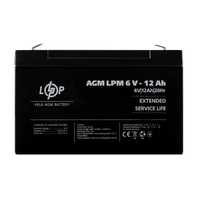 Акумулятор AGM LPM 6V - 12 Ah(25433) Акція!