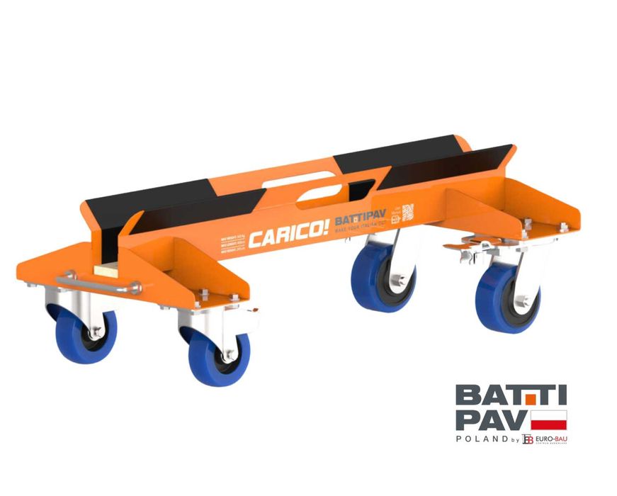 Wózek transportowy do płyt płytek wielkoformatowych BATTIPAV CARICO!