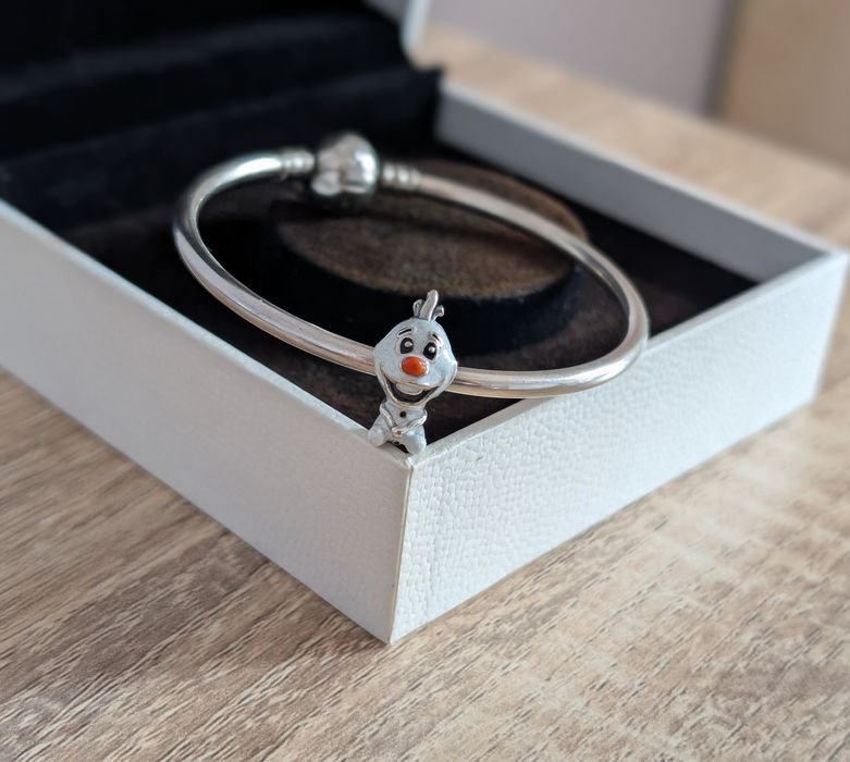 Charms Disney Kraina lodu Olaf srebro 925 Nowość