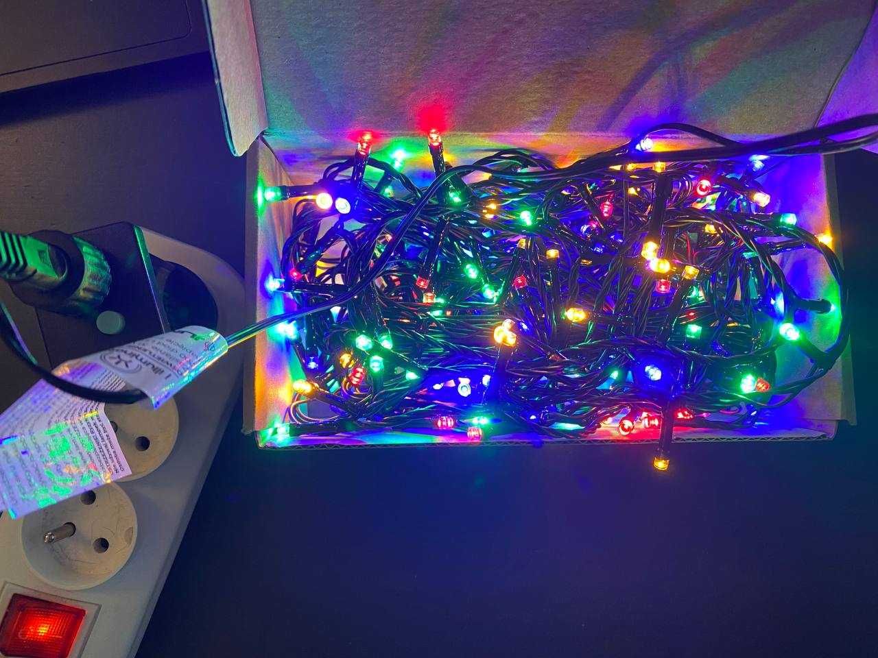 Girlanda choinkowa 200 LED 14,95m + APLIKACJA 8 TRYBÓW