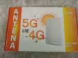 Antena LTE MIMO 4g 5g biała z przewodem 10m