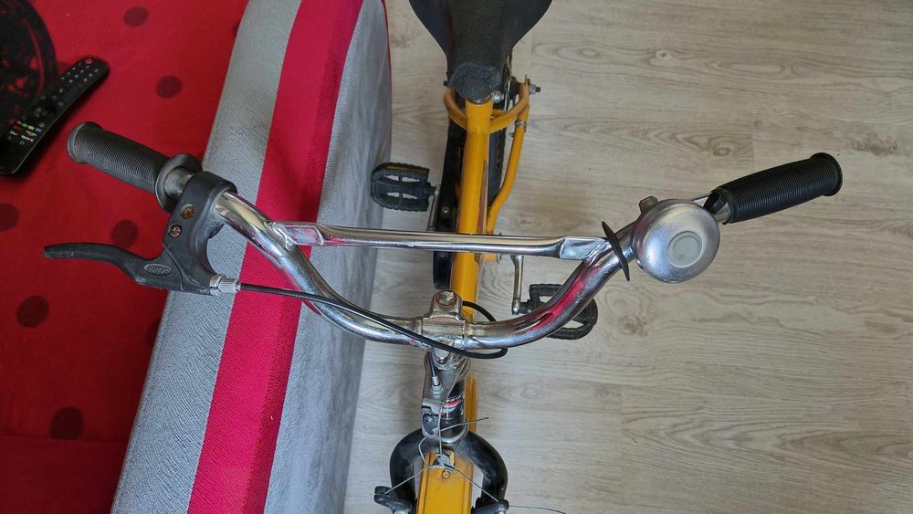 Rower dzieciecy żółty