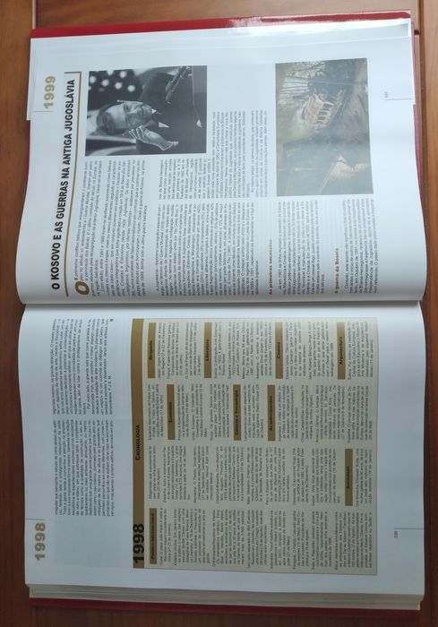 Atlas Cronológico do Século XX - livro novo na caixa original