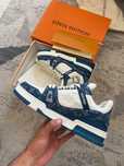 Louis_Vuitton_Trainer_Blue MęskieObuwie sportoweModay Rozmiar.44