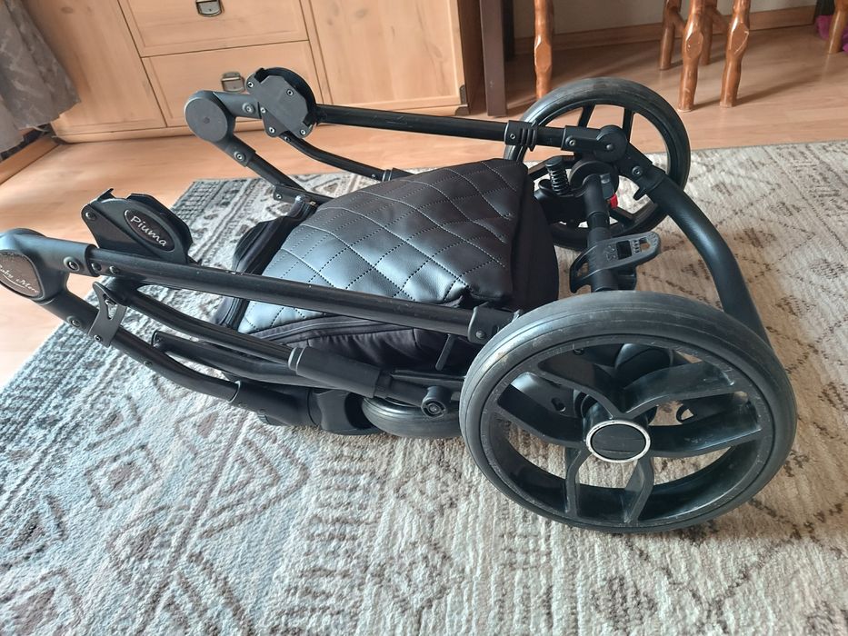 Wózek dziecięcy 2w1 Baby Merc Piuma + adaptery do fotelika i inne grat