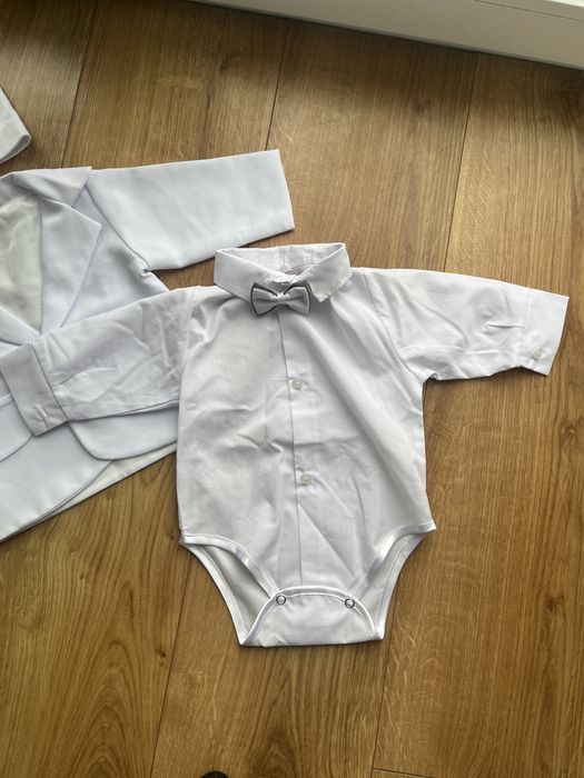 Komplet dla chłopca chrzest święty zestaw rozmiar 62