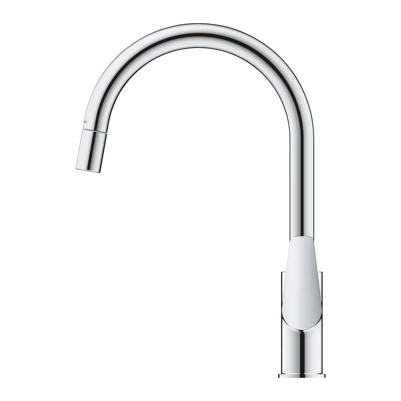 Grohe BauEdge bateria kuchenna stojąca z wyciąganą wylewką chrom