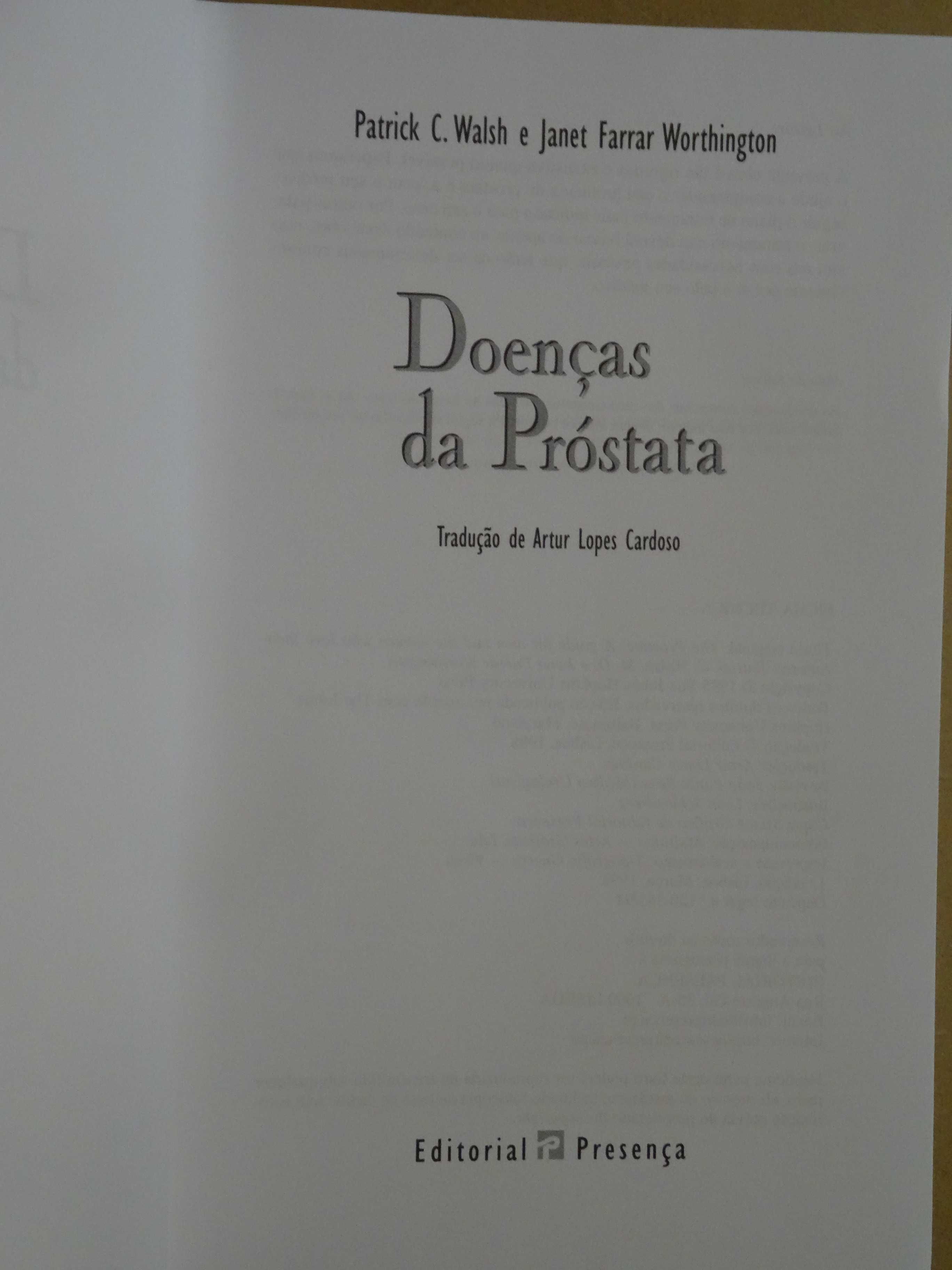 Doenças da Próstata de Patrick C. Walsh - 1ª Edição