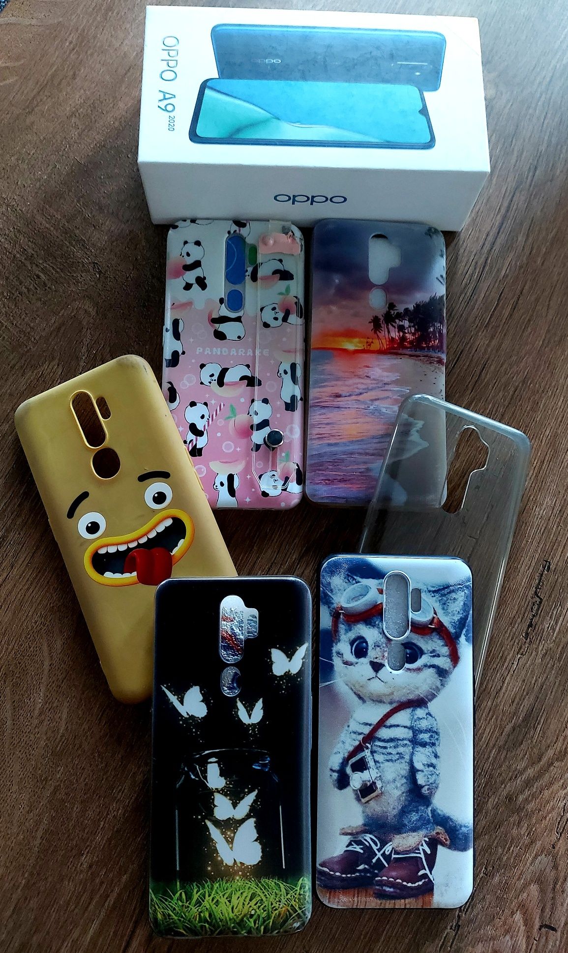 Etui silikonowe Oppo A9