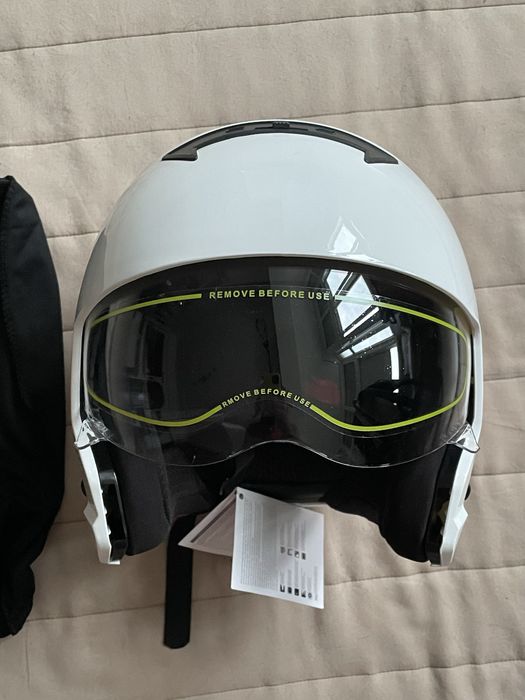 Capacete aberto c / viseira ( NOVO )
