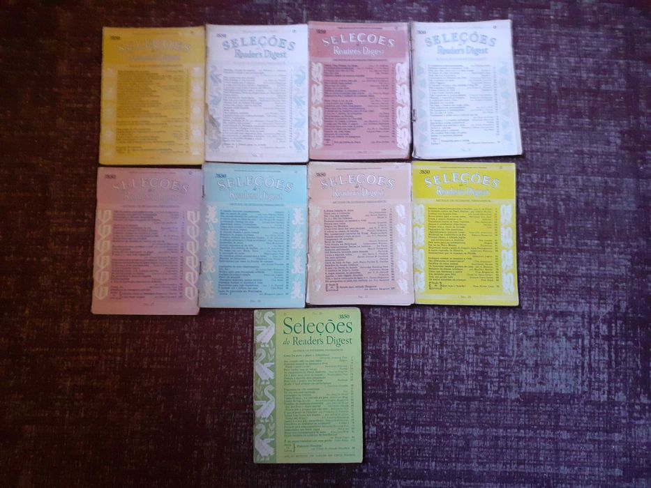 Livros Bolso - Europa-América, Revistas Reader´s Digest - 1943/44