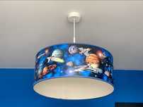 Lampa wisząca KOSMOS abażur fluorescencyjny - dla dziecka, nastolatka