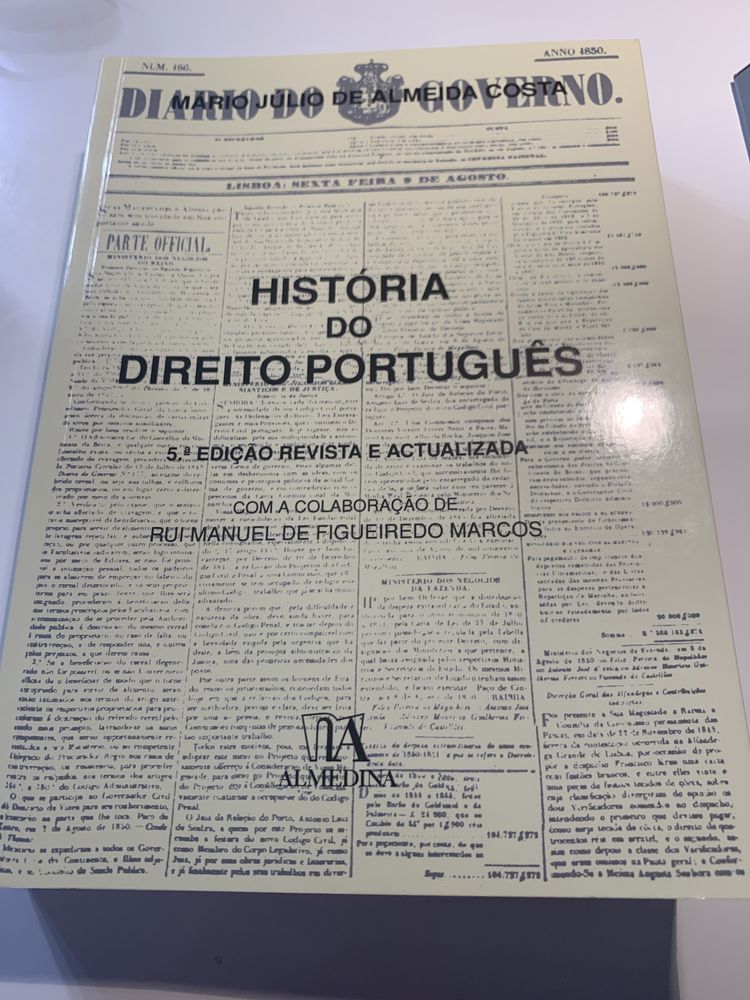 Historia do direito portugues
