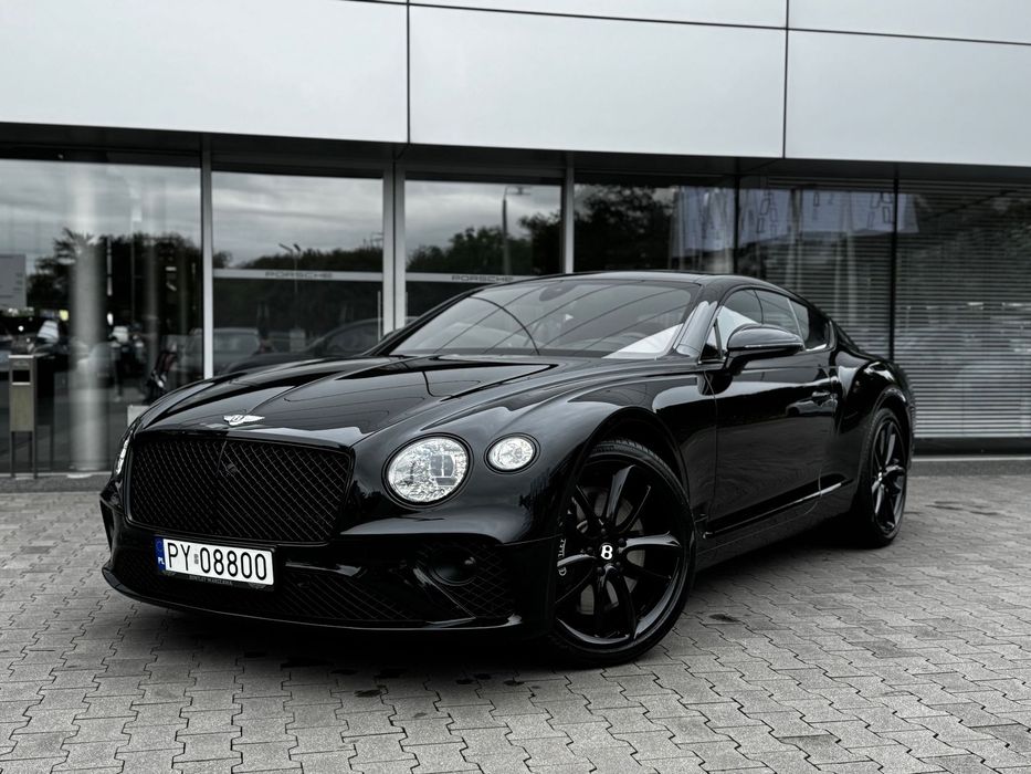 Bentley Continental GT Continental GT V8 Black Vat 23% Salon PL Porsche Centrum Wrocław