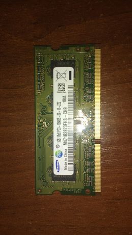 Оперативная память Samsung 2x1Gb PC3