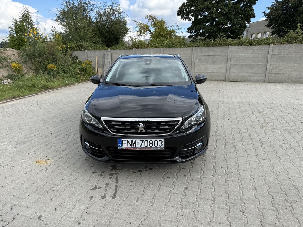 Auto osobowe peugot 308