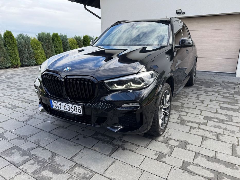 BMW X5 Mild Hybrid M-Pakiet 3.0d 286KM X-Drive FullLed Kamera Nawigacja Alu20