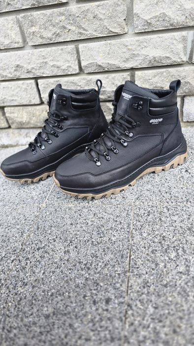 Чьоловіче шкіряне зимове взуття