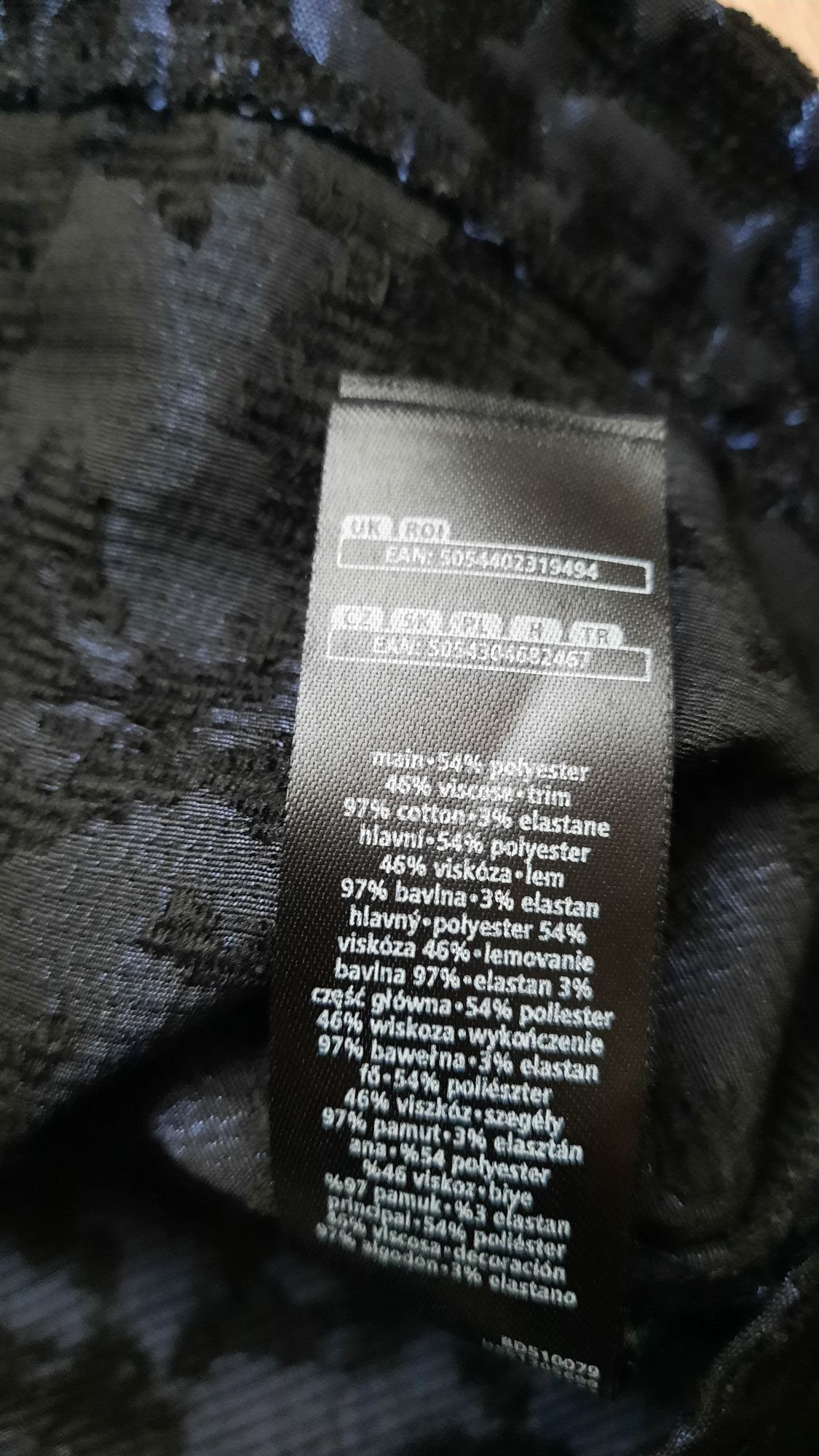 Sukienka czarno-granatowa F&F r.S/36/8