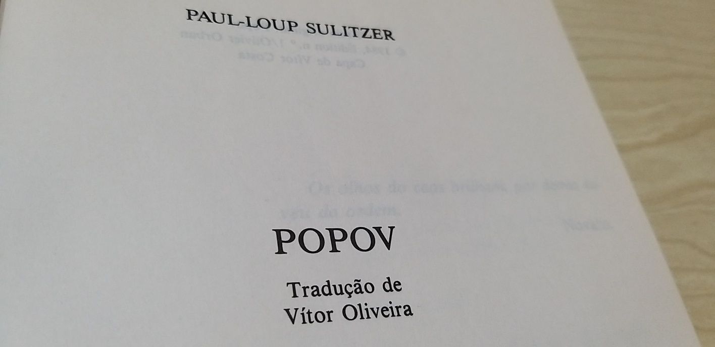 Popov de Paul-Loup Sulitzee.