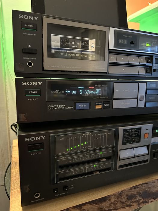 Zestaw stereo SONY vintage