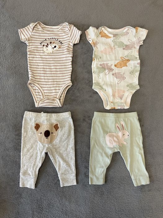 Одяг 0-3 міс. в ідеалі на дівчинку