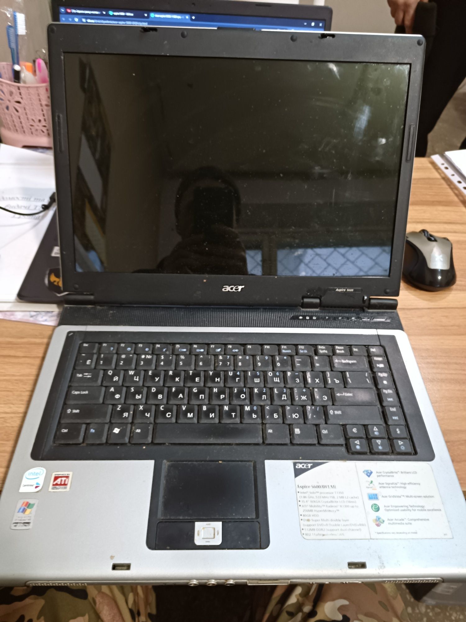 Ноутбук Acer aspire 5600
