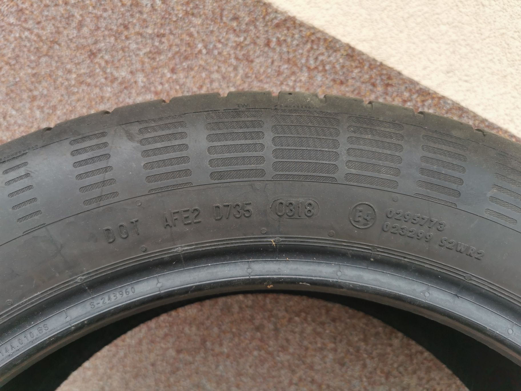 Opony letnie 215/55 r18  continental