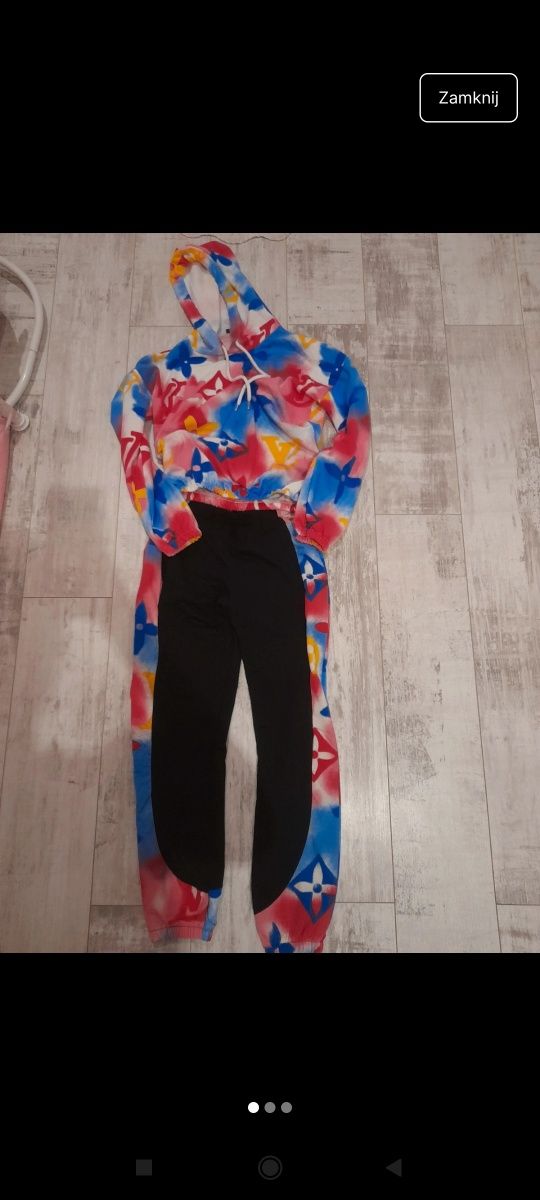 Dres kolorowy damski ML